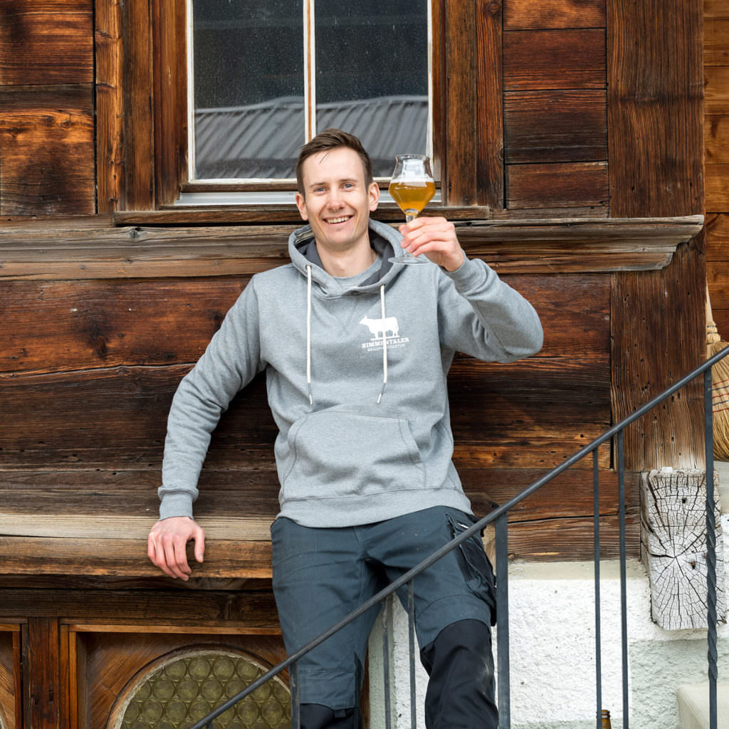 Brauerei Simmentaler Bier David Ziörjen
