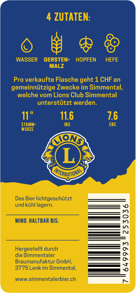 Lions Brew Lager